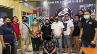Tim Maleo Polda Sulut saat Menangkap Pelaku Pemerkosaan Gadis di Bawah Umur. (Foto: Infosatu.co.id)
