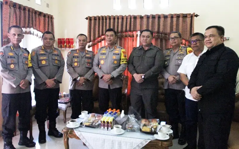 Kunjungan Kapolda Sulut baru di Kantor Binda Sulawesi Utara (11/1/2024)